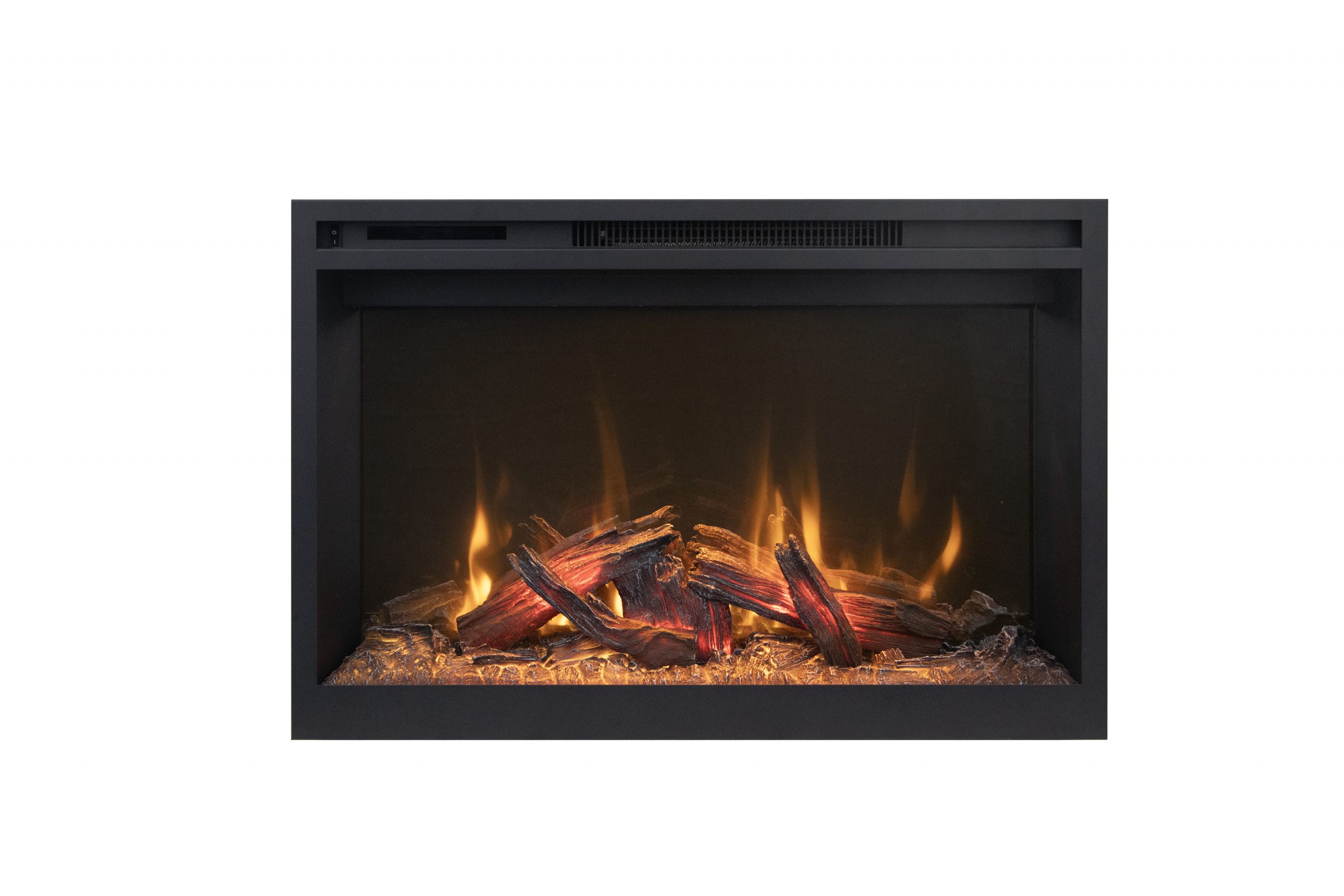 Amantii RusticStone electric fireplace insert