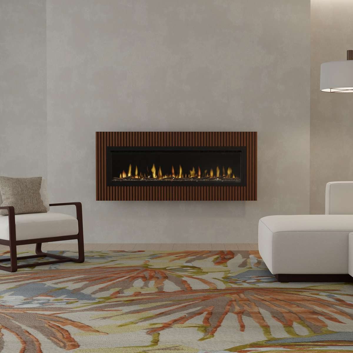 Dimplex 60" Storm Panel Surround - Walnut
