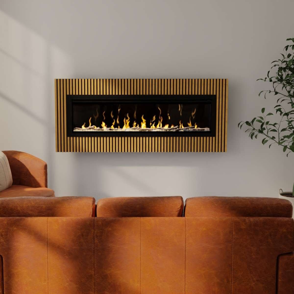 Dimplex 60" Storm Panel Surround - Light Oak